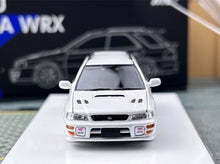 Load image into Gallery viewer, ATS 1:64 White IMPREZA WRX STI GC Wagon Sport Open Model Diecast Metal Car New Collection