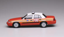 Load image into Gallery viewer, 1:64 596 Red Fire Suburban CV Crown Victoria Model Diecast Metal Car New Collection