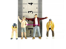 Load image into Gallery viewer, 1:64 Painted Figure Model Miniature Resin Diorama Sand Camping Outdoor Hiking B