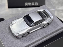 Load image into Gallery viewer, DPM 1:64 Silver 959 Classic Racing Sports Model Diecast Resin Car New Collection