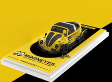 Load image into Gallery viewer, TM 1:64 Mooneyes Beetle H300 Flatbed Trailer Truck Model Diecast Metal Car New Collection