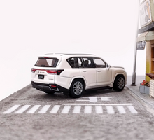 Load image into Gallery viewer, LCD 1:64 White LX600 Luxury SUV Off Road Sports Model Diecast Metal Car New