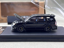 Load image into Gallery viewer, 7cm 1:64 Black JDM Forester SG9 STI Sports Model Diecast Metal Car New Collection