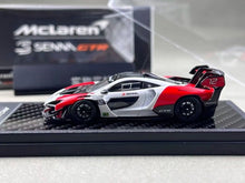 Load image into Gallery viewer, LCD 1:64 Red White Senna GTR McLaren #12 Sports Model Diecast Metal Car New Collection