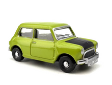 Load image into Gallery viewer, 1:76 Green Mini Classic Vintage Bean Model Diecast Metal Car New Collection