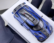 Load image into Gallery viewer, TPC 1:64 Blue Carbon One 1 Super Racing Sport Model Diecast Metal Car New Collection