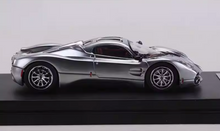 Load image into Gallery viewer, HM 1:64 Silver Utopia Engine Sports Model Diecast Metal Car New Collection