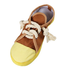 Load image into Gallery viewer, Dog Squeaky Toys Shoes-Shaped Chew Tear-Resistant Plush for Teeth Grinding Pet