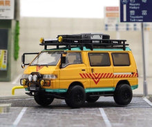 Load image into Gallery viewer, Autobots 1:64 Yellow Delica Camper Off Road Van Model Diecast Metal Car New