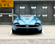 Load image into Gallery viewer, CM 1:64 Ice Blue Huayra Codalunga Racing Sports Model Diecast Metal Car New Collection