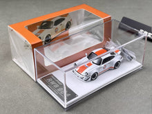Load image into Gallery viewer, FS 1:64 White Gulf RWB 964 Classic Sports Model Diecast Metal Car New Collection