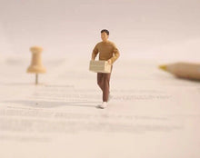 Load image into Gallery viewer, 1:64 Painted Figure Mini Model Miniature Diorama Sand Camping Outdoor Picnic Toy Collection