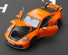 Load image into Gallery viewer, Bburago 1:24 2022 Orange 911 GT3 Racing Sports Model Toy Diecast Metal Car BN