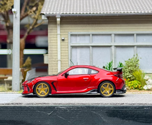 Load image into Gallery viewer, CM 1:64 Red Carbon BRZ Mk2 ZD8 Varis Sports Model Diecast Metal Car New Collection