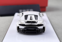 Load image into Gallery viewer, 1:64 Flame White Huracan GT LP610 LBWK Racing Sport Model Diecast Resin Car