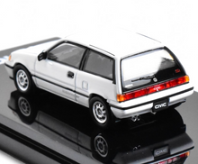 Load image into Gallery viewer, HobbyJapan 1:64 1984 White CIVIC Si E-AT Hatchback Model Diecast Metal Car New Collection