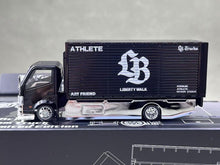 Load image into Gallery viewer, MT 1:64 AIT Black LB H300 Box Truck Custom Sports Model Diecast Metal Car New Collection