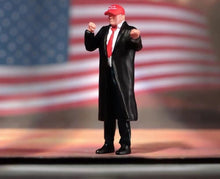 Load image into Gallery viewer, 1:64 Painted Figure Model Miniature Resin Diorama Sand Cap Coat Suit Man Rostrum New Collection