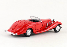 Load image into Gallery viewer, WELLY 1:36 1936 Classic 500K Vintage Convertible Model Diecast Toy Metal Car