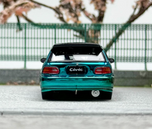 Load image into Gallery viewer, SW 1:64 JDM Purple EG6 Civic SIR Hatchback Sport Model Diecast Metal Car New Collection