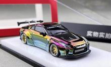 Load image into Gallery viewer, MC 1:64 Plating LB GTR R35 Racing Sports Model Diecast Metal Car New Collection