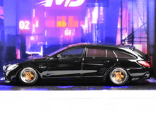 Load image into Gallery viewer, MJ 1:64 HEC Black CLS 63 VIP Wagon Sports Model Diecast Metal Car New Collection