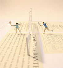 Load image into Gallery viewer, 1:64 Painted Figure Model Miniature Resin Diorama Sand Tennis Sports Outdoor Toy