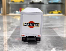 Load image into Gallery viewer, 1:64 White Peterbilt 359 Long Semi Truck Sports Model Diecast Metal Car New Collection