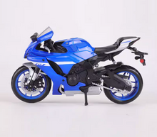 Load image into Gallery viewer, Maisto 1:12 Blue 2021 YZF R1 Sports Bike Model Diecast Metal Motorcycle New