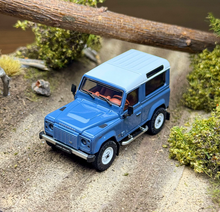 Load image into Gallery viewer, LCD 1:64 Blue Defender 90 ORV SUV Off Road Sports Model Diecast Metal Car New Collection