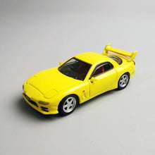 Load image into Gallery viewer, TM 1:64 JDM RX7 FD Racing Sports Model Classic Diecast Metal Car Box
