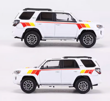 Load image into Gallery viewer, GCD 1:64 White 4 Runner TRD PRO SUV Sports Model Diecast Metal Car New Collection