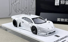 Load image into Gallery viewer, PSC 1:64 White Yangwang U9 Racing Sports Model Diecast Metal Car New Collection
