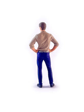 Load image into Gallery viewer, 1:64 Painted Figure Mini Model Miniature Resin Diorama Sand Bunny GIrl Man Shirt New