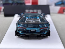 Load image into Gallery viewer, Star 1:64 Blue Carbon LBWK LP700-4 Aventador Sport Model Diecast Metal Car New Collection