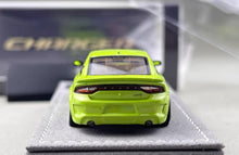 Load image into Gallery viewer, Elite 1:64 Green Charger SRT Engine Sedan Sports Model Diecast Metal Car New Collection