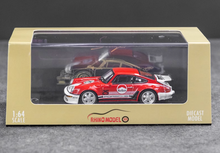 Load image into Gallery viewer, RM 1:64 Red Singer 930 Turbo Study #25 Sports Model Diecast Metal Car New Collection