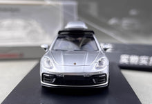 Load image into Gallery viewer, RM 1:64 Silver Panamera Touring Wagon Sports Model Diecast Metal Car New Collection