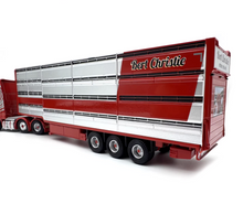 Load image into Gallery viewer, 1:76 Red DAF XF Euro6 Livestock Delivery Truck Model Diecast Metal Car New Collection