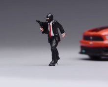 Load image into Gallery viewer, 1:64 Painted Figure Model Miniature Resin Diorama Sand Ferocious Bandit Man Toy