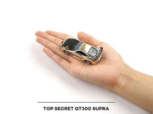 Load image into Gallery viewer, Poprace 1:64 Gold Supra GT300 Top Secret Sports Model Diecast Metal Car New Collection