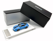Load image into Gallery viewer, MY64 1:64 Blue Gnuther Werks 911 400R Sports Model Diecast Resin Car New Collection