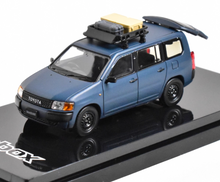 Load image into Gallery viewer, HobbyJapan 1:64 Matte Blue TOYOTA Probox Mini Van Model Diecast Metal Car New Collection
