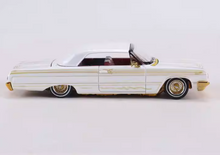 Load image into Gallery viewer, FW 1:64 White IMPALA Convertible Muscle Sports Model Diecast Metal Car New Collection