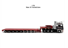 Load image into Gallery viewer, OXFORD 1:76 Scania Multi-axle Low Load Trailer Truck Model Diecast Metal Car New