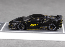 Load image into Gallery viewer, MJ 1:64 Black Mansory F9XX Racing Sports Model Diecast Metal Car New Collection