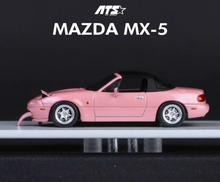 Load image into Gallery viewer, ATS 1:64 Pink Miata MX-5 Roadster Sports Model Diecast Metal Car New Collection