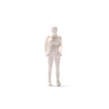 Load image into Gallery viewer, 1:64 Painted Unpainted Figure Model Miniature Resin Diorama Sand Pink Shirt Girl New