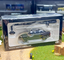 Load image into Gallery viewer, CM 1:64 Black Tundra Camera Pickup Truck Sports Model Diecast Metal Car New Collection