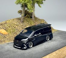 Load image into Gallery viewer, Minigt 1:64 Black Alphard Mini Van MPV VIP Sports Model Diecast Metal Car New Collection
